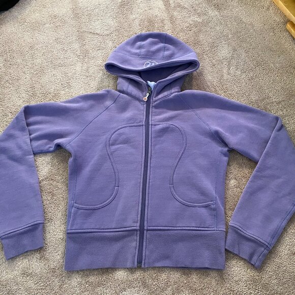 Lululemon Scuba Hoodie - Purple (size 8) - Picture 1 of 11